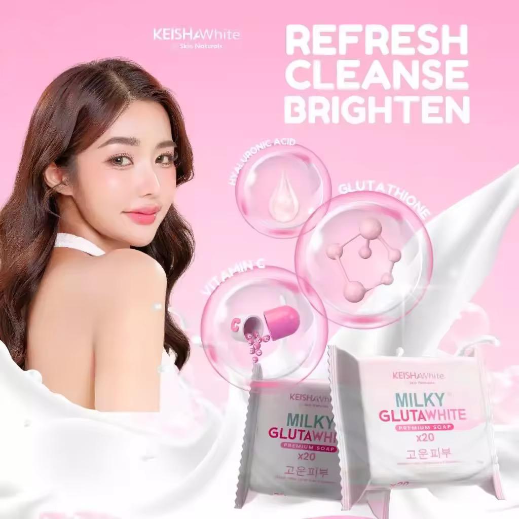Keisha White Milky Gluta White Soap 70g