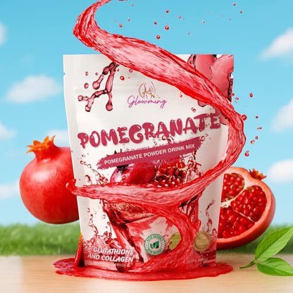Glowming Pomegranate Powder Drink Mix
