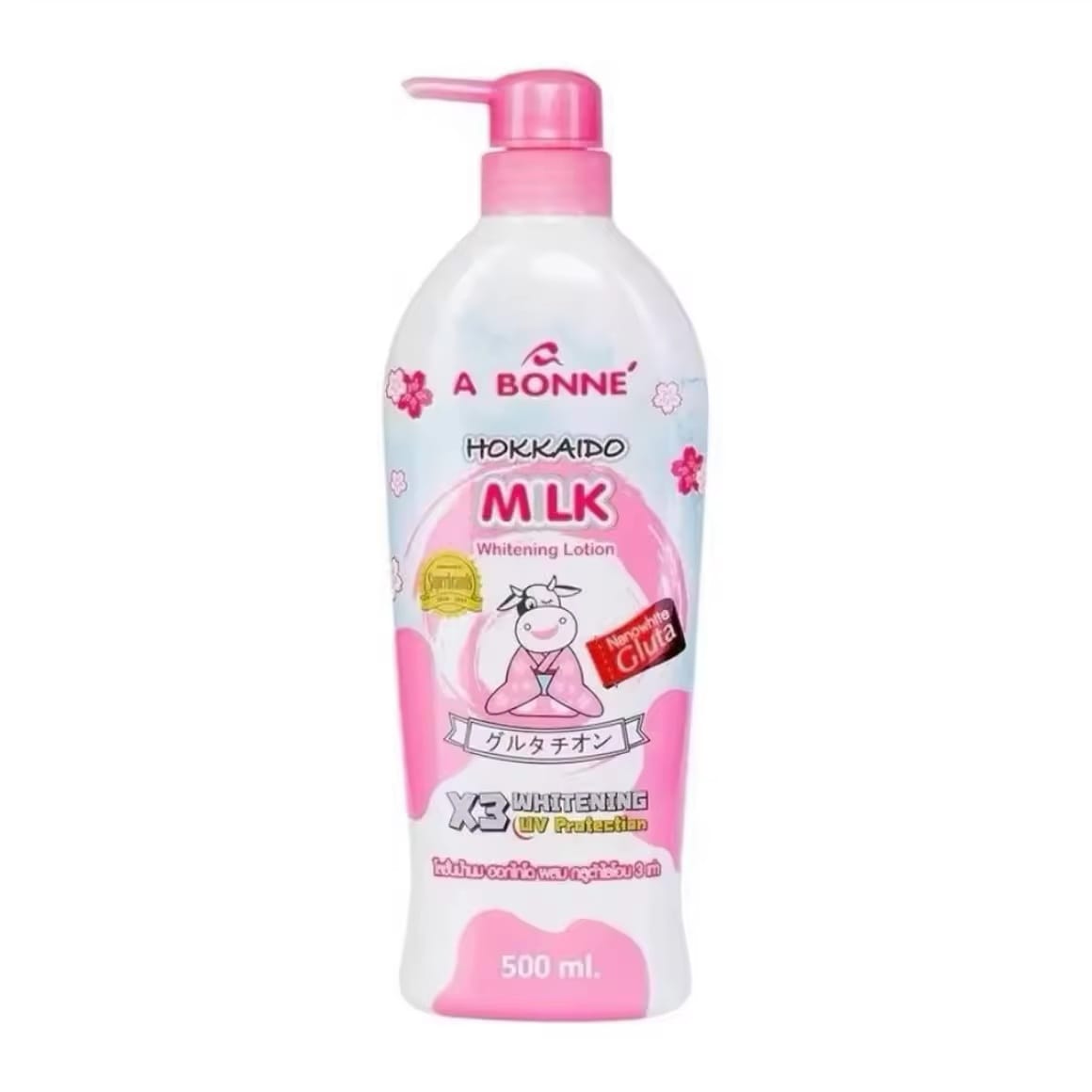 A Bonne’ Hokkaido Milk Whitening Lotion 500 ml