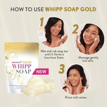Snailwhite GOLD Whipp Soap 100g