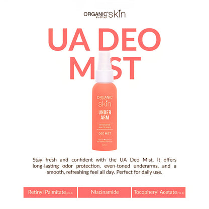Organic Skin Japan Intensive Whitening Underarm Deo Mist Spray 60ml