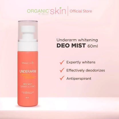 Organic Skin Japan Intensive Whitening Underarm Deo Mist Spray 60ml