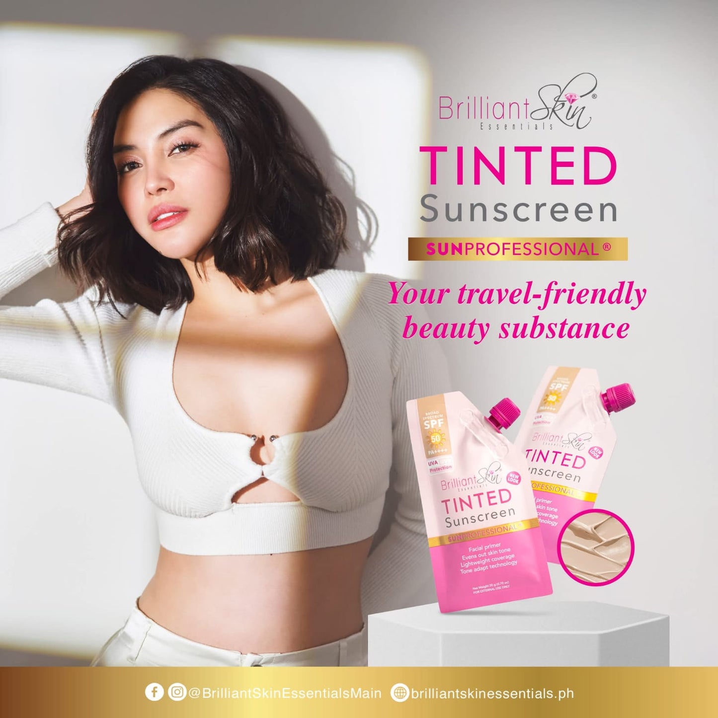 Brilliant Skin Essentials Tinted Sunscreen 20g (NEW and IMPROVED)
