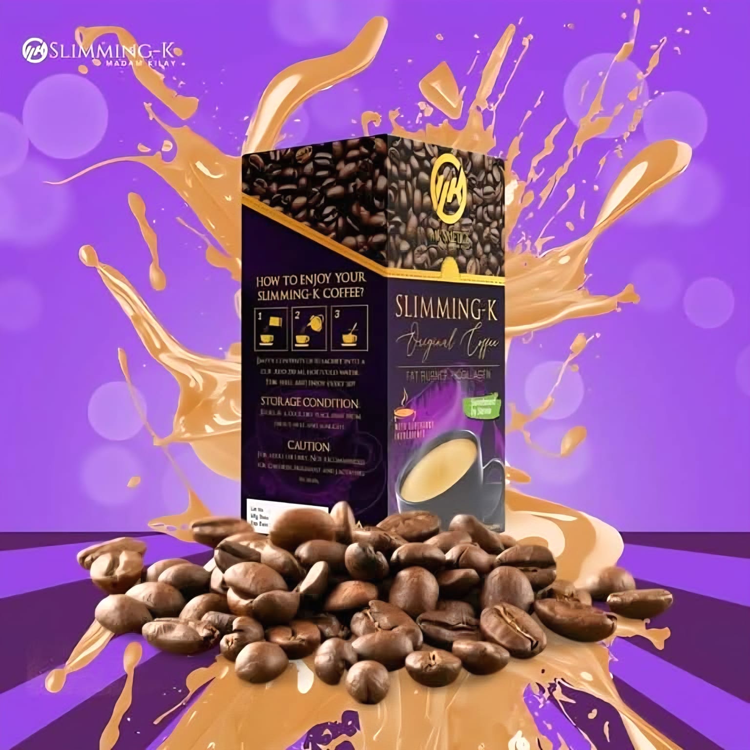 Slimming-K Coffee by Madam Kilay – WHAT'S ON TREND