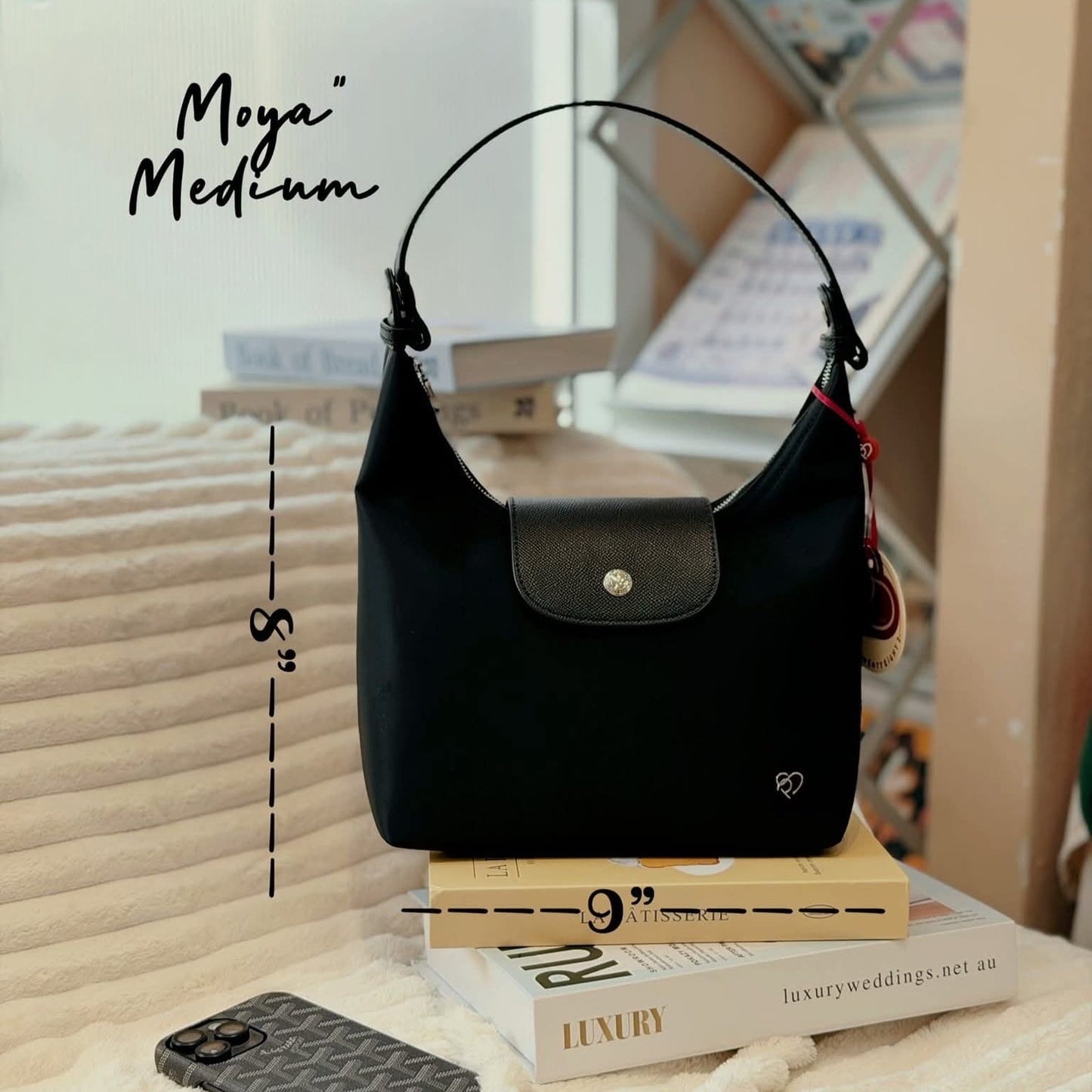 Moya 9" Nylon