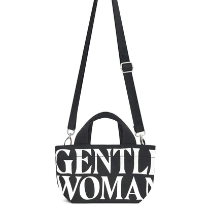 GW Micro Canvas Tote - Black