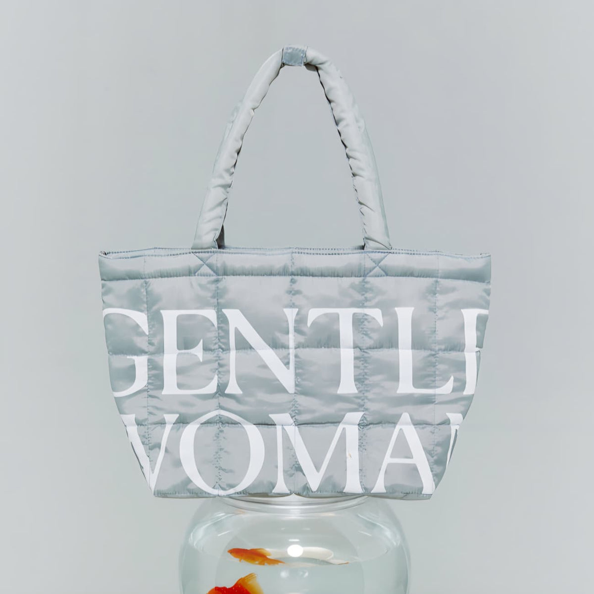 GW Puffer Tote - Grey