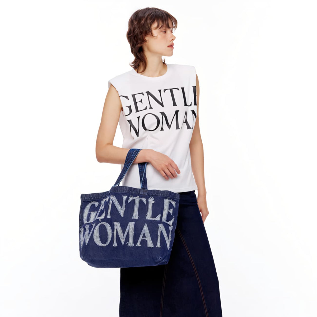 GW Demin Tote - Navy