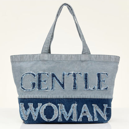 GW Safari Sensation Denim Tote