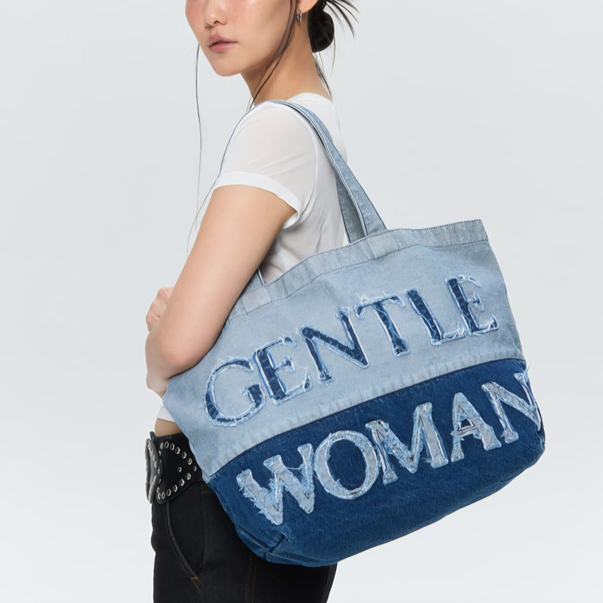 GW Safari Sensation Denim Tote