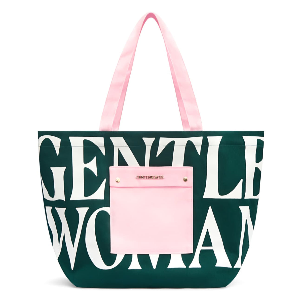 GW Painted Wall Tote - Green