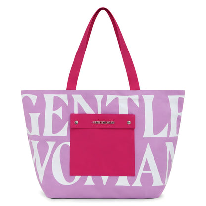 GW Painted Wall Tote - Purple