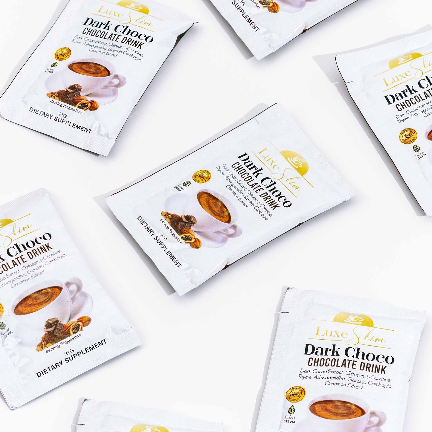 Luxe Slim Dark Choco (10 sachets)