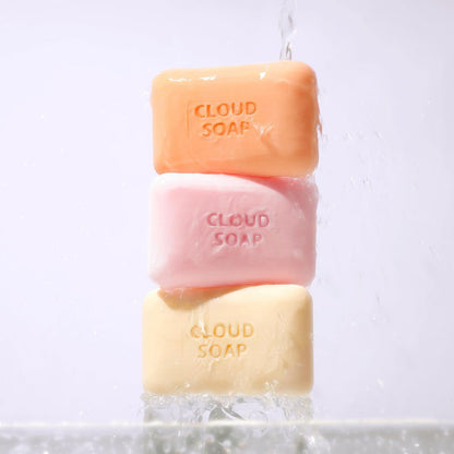 Luxe Organix Papaya + Kojic Acid Cloud Soap 3 x 80g (Eco Bundle Pack)