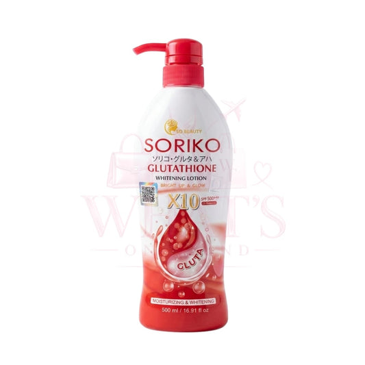 Soriko Glutathione Whitening Lotion Bright Up & Glow 500ml