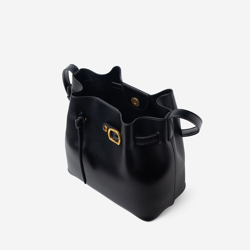 Oxford Bucket Bag - Black