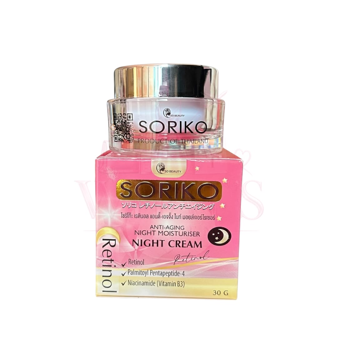 Soriko Retinol Anti-Aging Night Moisturizer Cream 30g
