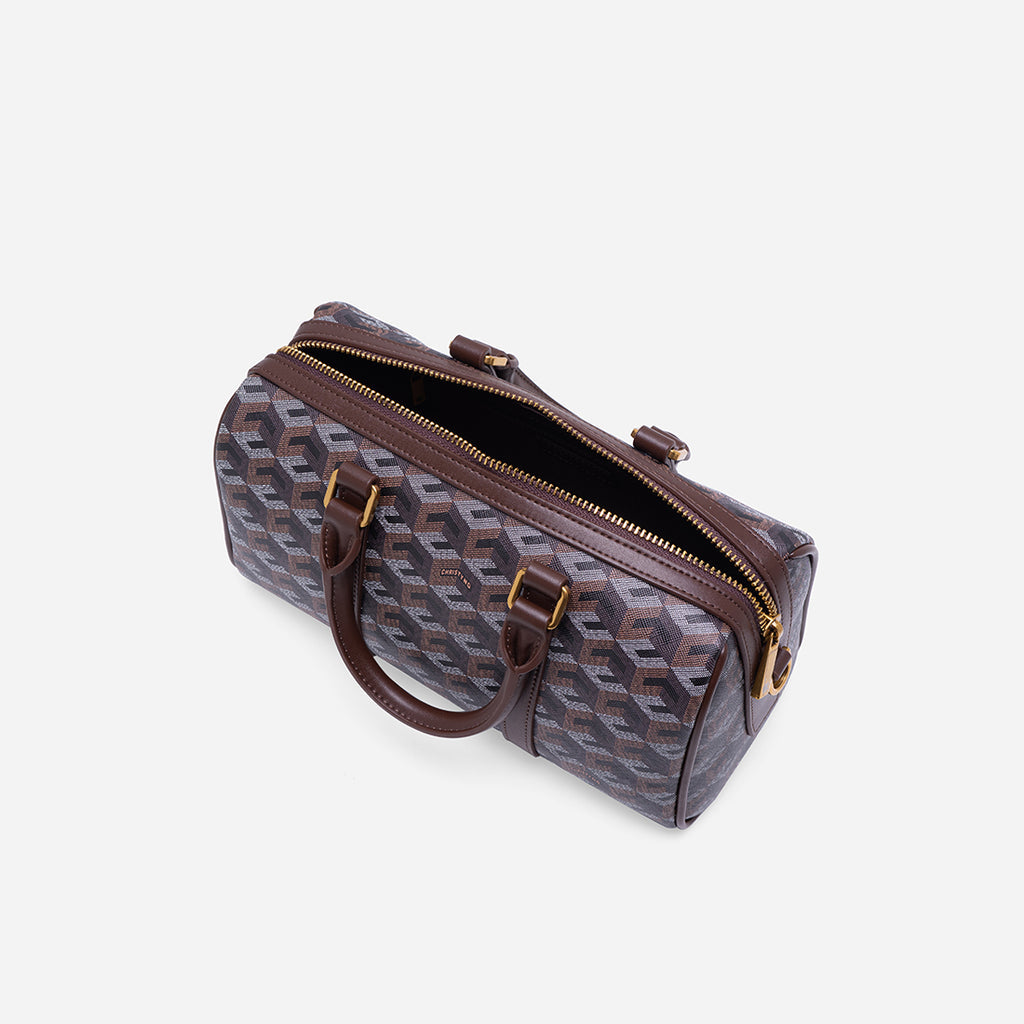 Enzo Mini Duffle Bag V1 - Chestnut Brown