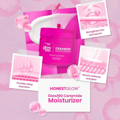 HonestGlow Glow 190 Ceramide Moisturizer 50g