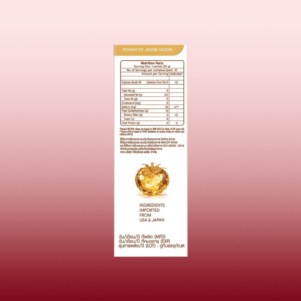 JENNIE MOON Golden Tomato Cera Complex (10 sachets)
