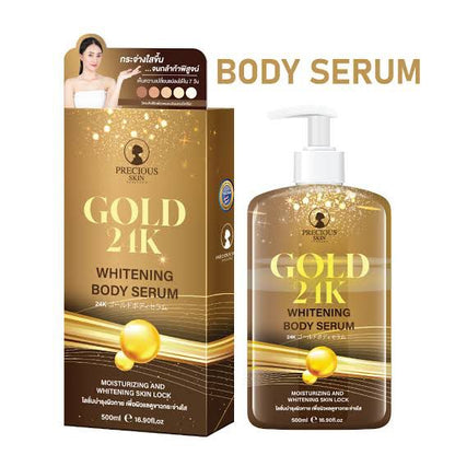 Gold 24k Whitening Body Serum 500ml
