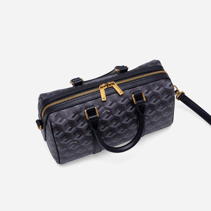 Enzo Mini Duffle Bag - Black