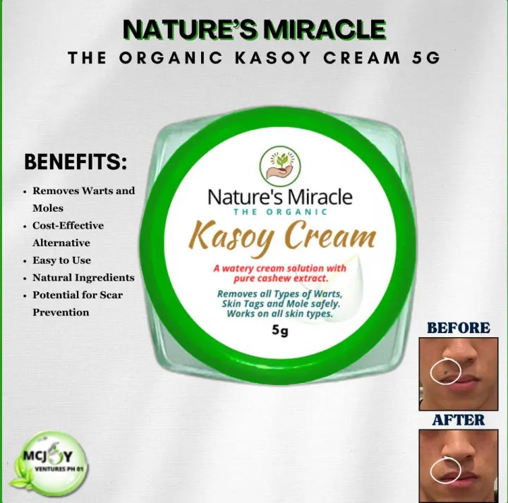 Nature's Miracle The Organic Kasoy Cream 5g