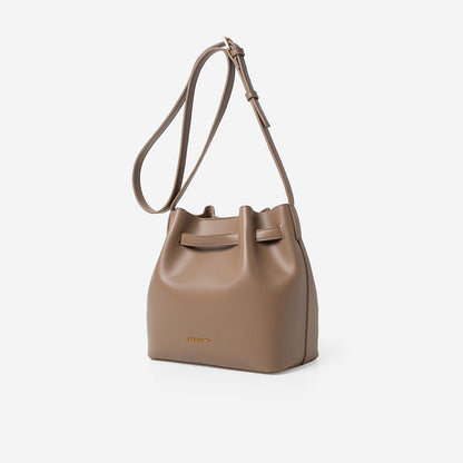 Oxford Bucket Bag - Mocha