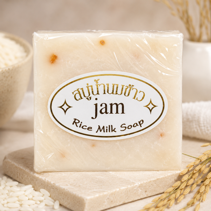 Jam Rice Milk Soap Gluta + Collagen