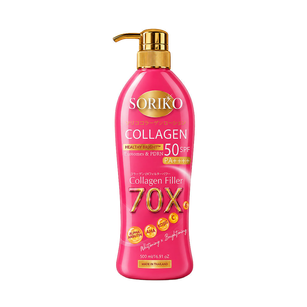 SORIKO Collagen Filler 70X Body Lotion SPF 50 PA++++ 500ml