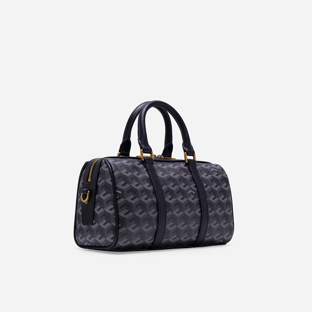 Enzo Mini Duffle Bag - Black
