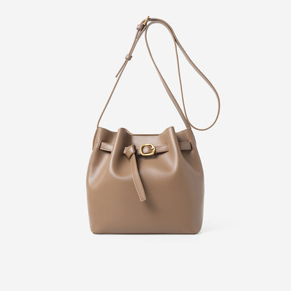 Oxford Bucket Bag - Mocha