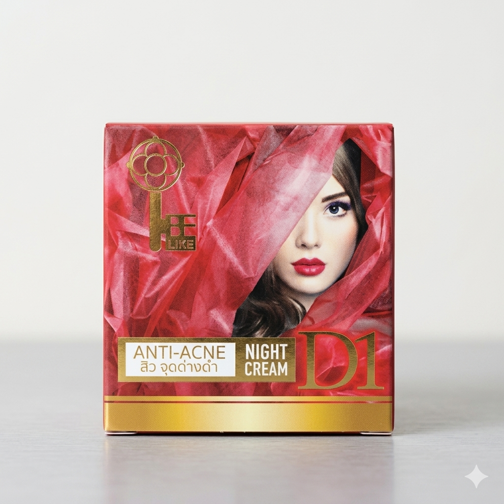 BE-LIKE Anti-Acne Night Cream D1