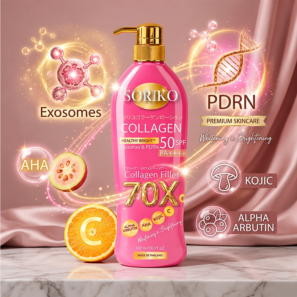 SORIKO Collagen Filler 70X Body Lotion SPF 50 PA++++ 500ml