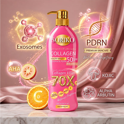 SORIKO Collagen Filler 70X Body Lotion SPF 50 PA++++ 500ml
