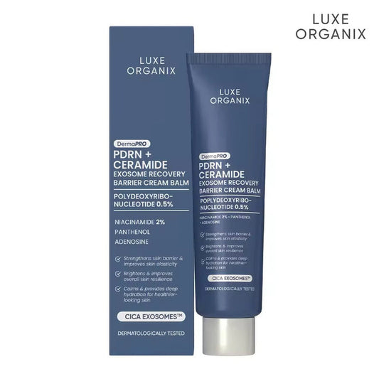 Luxe Organix DermaPRO PDRN+Ceramides Exosome Recovery Barrier Cream Balm 30g