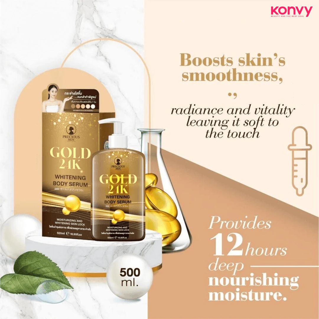 Gold 24k Whitening Body Serum 500ml