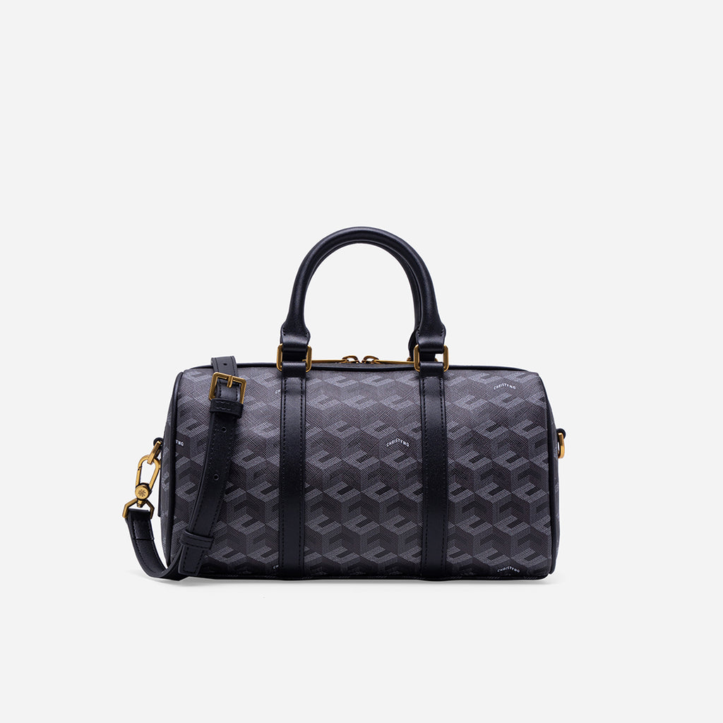 Enzo Mini Duffle Bag - Black