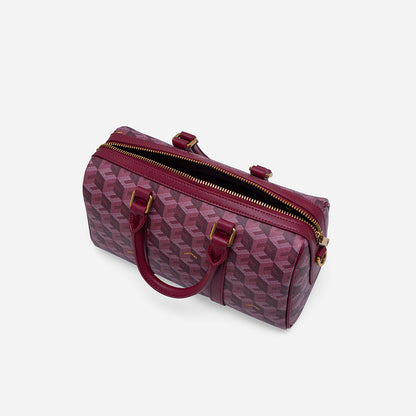 Enzo Mini Duffle Bag - Burgundy