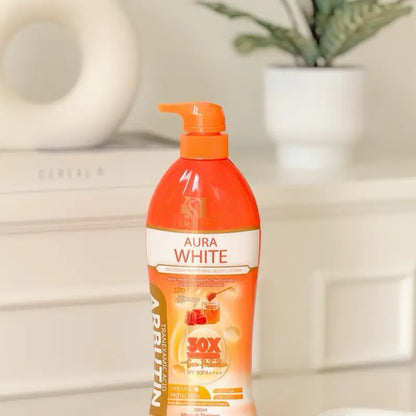 Deli Skin Aura White Intensive Whitening Body Lotion 500ml