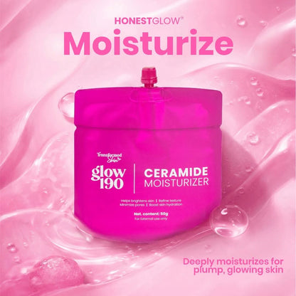 HonestGlow Glow 190 Ceramide Moisturizer 50g
