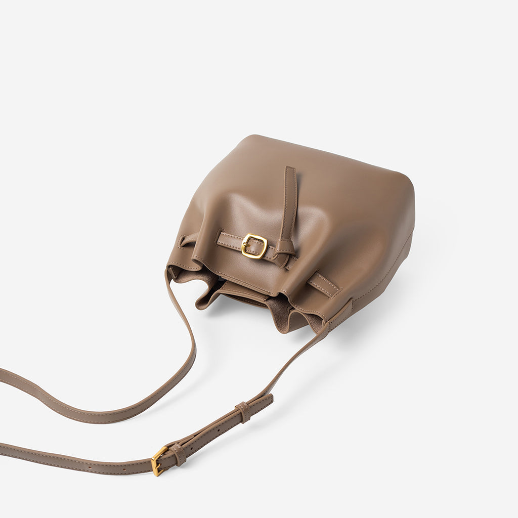 Oxford Bucket Bag - Mocha