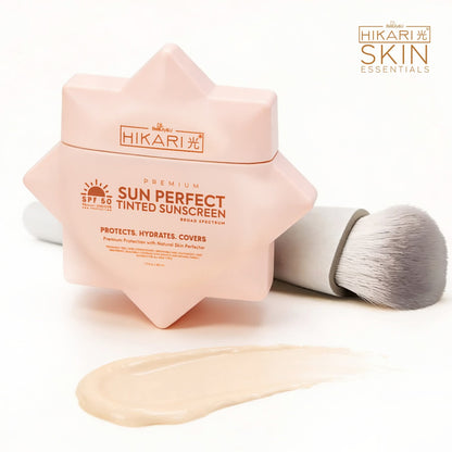 Hikari Skin Essentials Premium Sun Perfect Tinted Sunscreen SPF50 PA++++