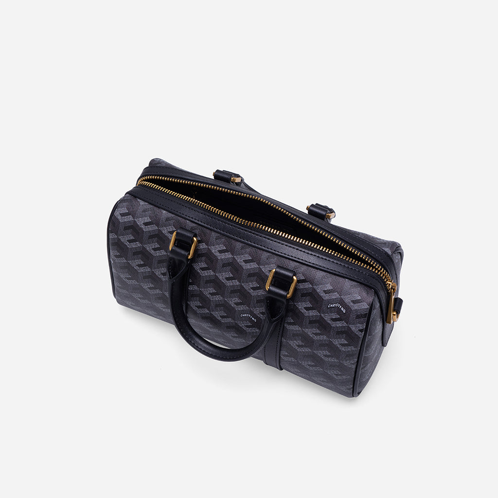 Enzo Mini Duffle Bag - Black