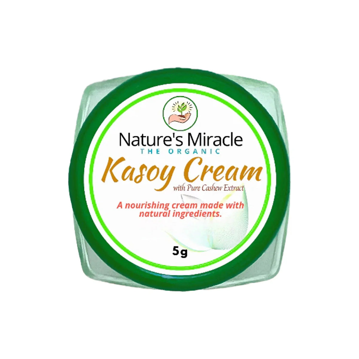 Nature's Miracle The Organic Kasoy Cream 5g